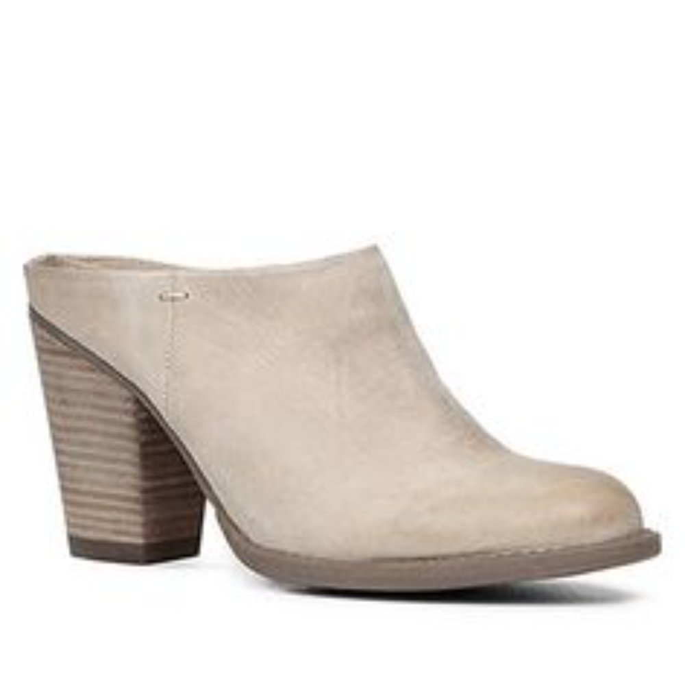 Like new ALDO Distressed Leather Mariotta boots botties mules 37/6.5